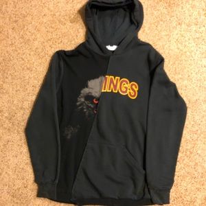 Topman Wings Hoodie - Sz Medium